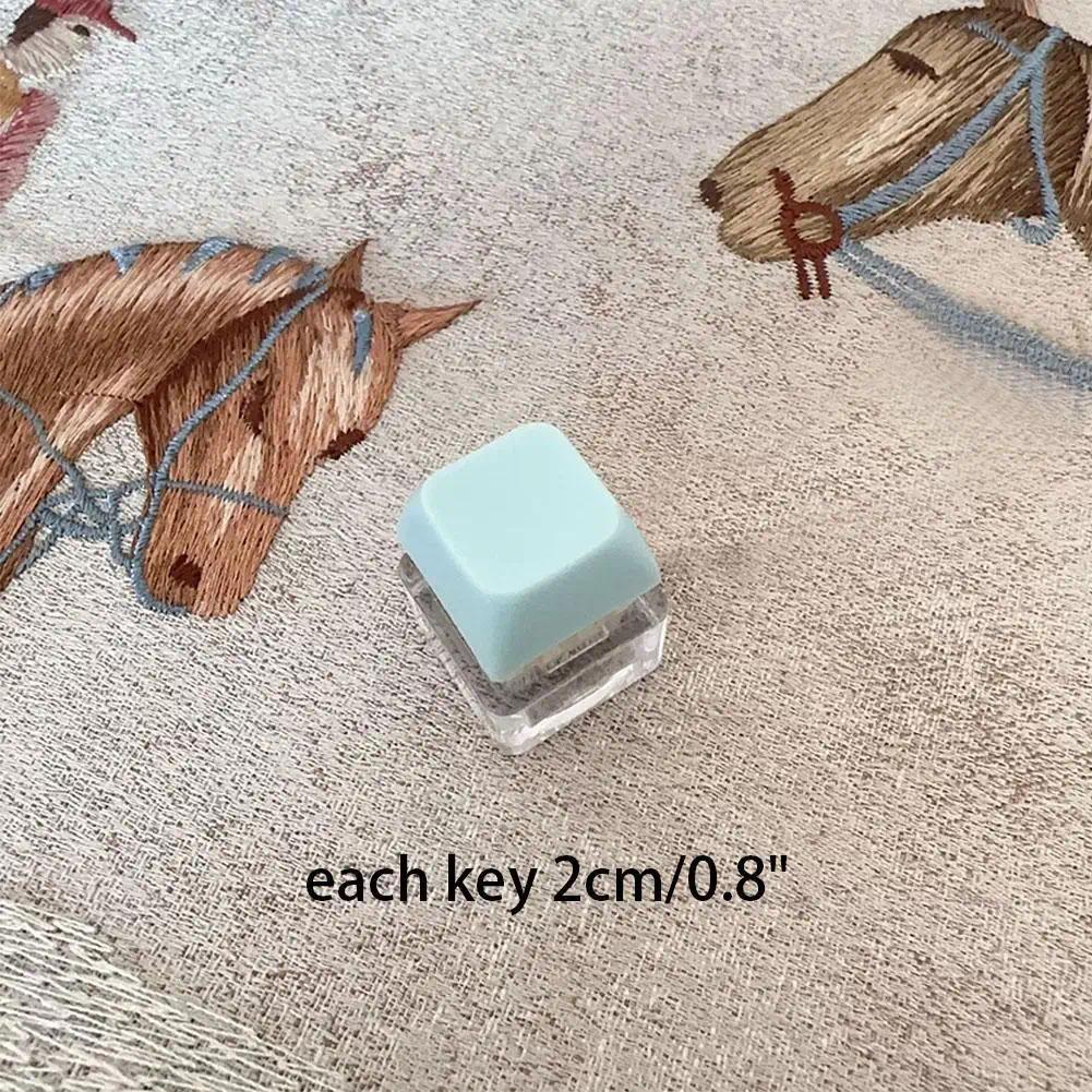 Fidget Decompression 1/4/5/9 Keyboard Key Toy Anti Stress Finger Keyboard Games For Adults Antistress Toys Boys Girls Keychain