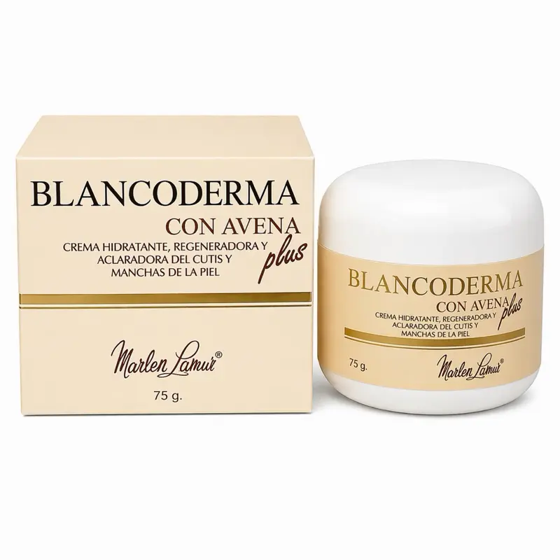 Blancoderma Con Avena Plus Brightening Cream 75g – Hydrating, Skin Tone Correcting & Dark Spot Treatment Moisturizer