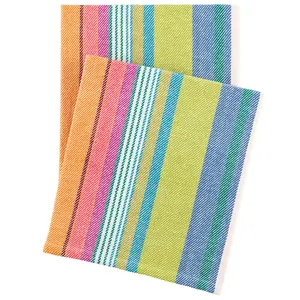 Mellie Stripe Woven Cotton Throw