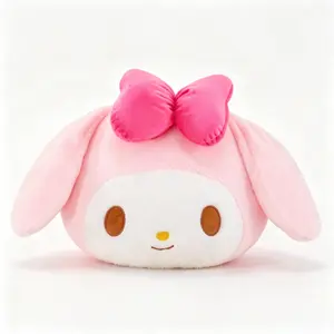 Official Sanrio My Melody Plush Pillow 13.78x15.75 Inches Soft Stuffed Cushion Gift for Girls