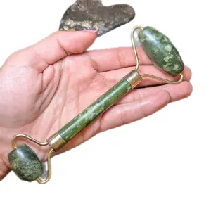 Crystal Gua Sha Roller & Face Massager for Lymphatic Drainage Skincare Applicator Daily Comfort Gentle Rejuvenating Tool