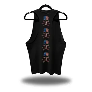 AMERICA SKULL STRINGER TANK TOP