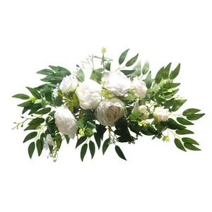 Artificial Flower Swag for Wedding Ceremony Sign Wedding Arch Door Wall