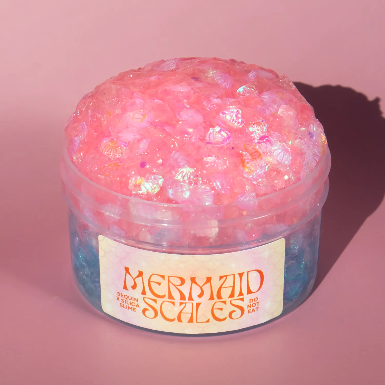 Mermaid Scales - OG Slimes 7 oz Sequin x Silica Slime