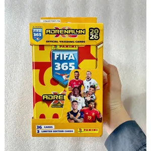 Panini 2026 FIFA 365 Football Star Cards - Canned Club Player Trading Collection Cards (Exclusive Gift for Football Fans)