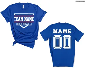 Custom Sport Shirts, Personalized Baseballs TShirt, Game Day Base ball, Name and Number Sporty Tee , Special Gift Shirt
