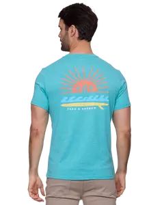 SUN RAYS & SURF TEE