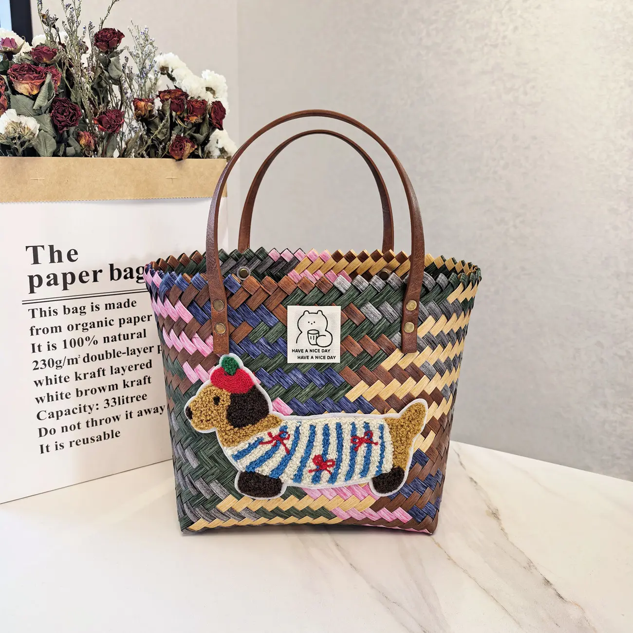 PU Six Colors (Sausage Dog ✚ Little Bear