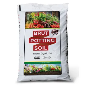 Brut Organic Potting Soil, 1 CF, Indoor and Outdoor Container Plants Brut Organic Potting Soil, 1 CF, Indoor and Outdoor Container Plants