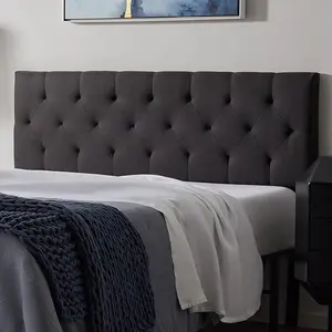 Upholstered Diamond Tufted Headboard, Queen