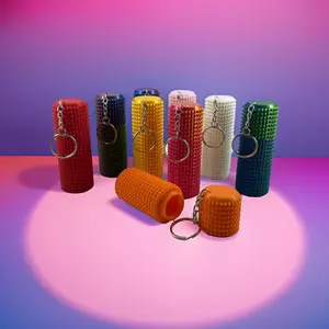 Prickly Pal Stress Relief Tool - Pocket-Sized Fidget with Spiked Sensory Design, Anxiety & Focus Aid, 3D Printed in Fun Colors