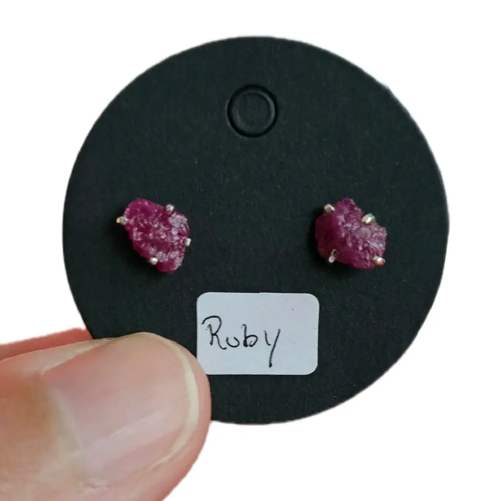 Ruby Earrings