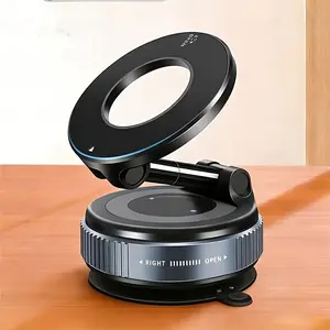 Adjustable Magnetic Phone Holder, Suitable for Use on Car Dashboards, Compatible with iPhone 17/16/15/14/13 Series, Portable Foldable Car Phone Stand