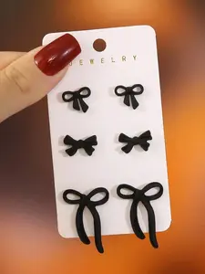 Vintage Elegant Butterfly Earrings Set, Unique Hollow Design Earring Stacking Set, Tarnish Resistant Non-Fade, All-Match Exquisite Jewelry, Ideal for Daily Wear Vacation All Seasons, Perfect Holiday Birthday Gift Accessory