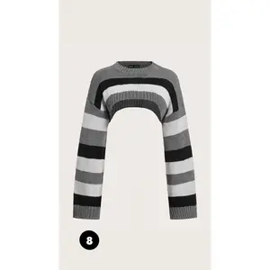 Long sleeve cropped sweater