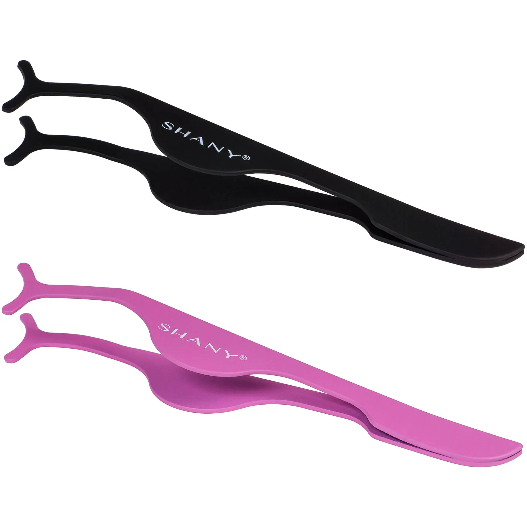 SHANY Kiss My Lash Faux Eyelash Applicator - Stainless Steel Applicator Tool Eyelash Extension Tweezers False Lash Remover Clip  Nipper