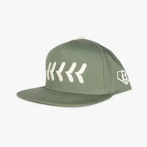 Seams Off Field Snapback - Green/Bone