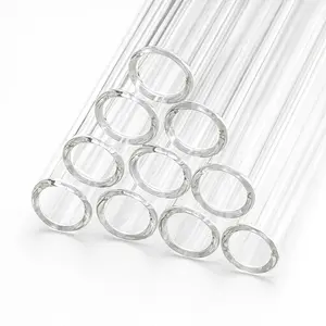 10 Pcs Borosilicate Glass Tubing 4" Length 12 mm OD 9mm ID 1.5mm Thick Glass Blowing Tubes