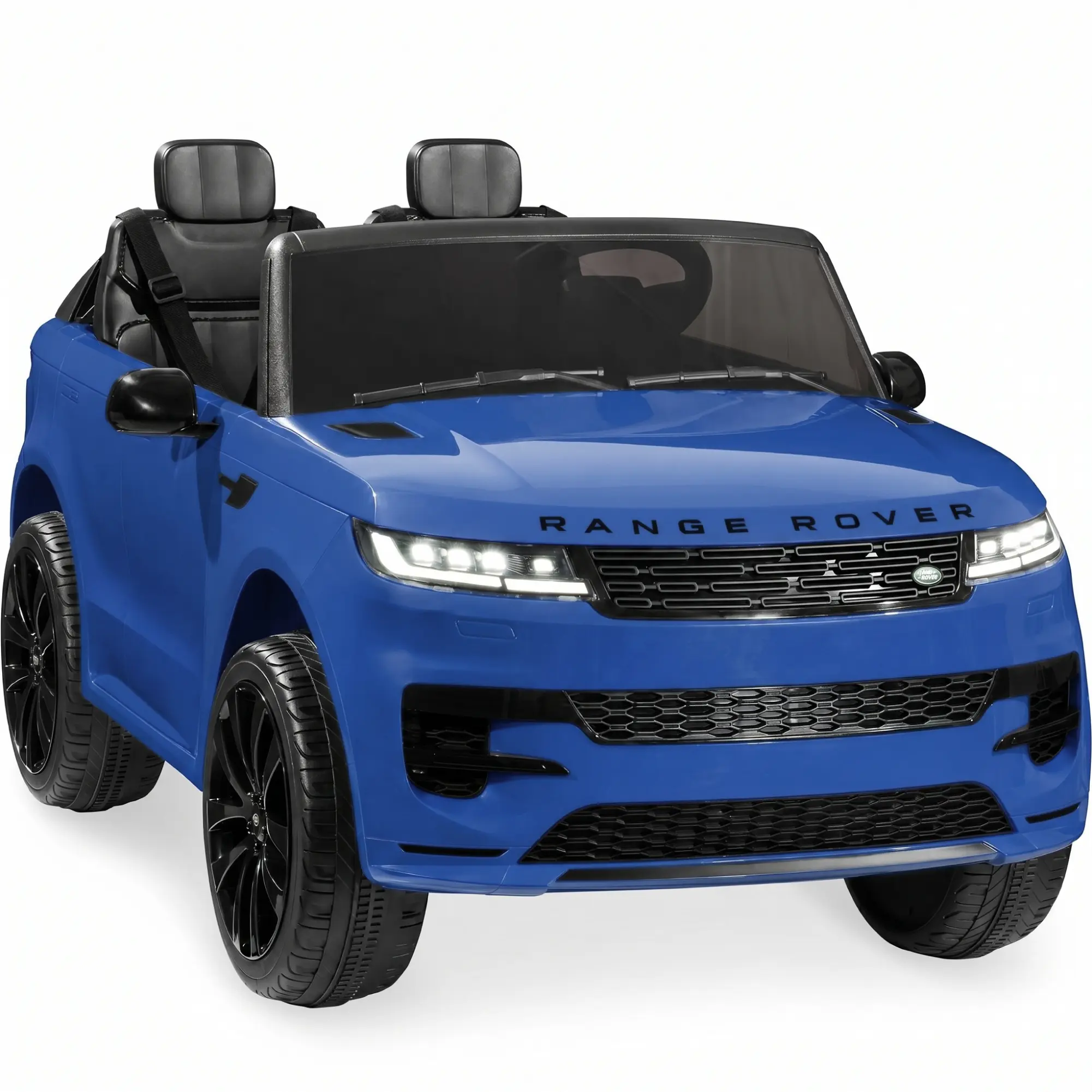 Best Choice Products 24V 2-Seater Licensed Range Rover Sport Kids Electric Ride-On Car, 132 lb Capacity