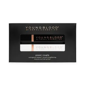 Youngblood Cosmetics Power Couple Mineral Lengthening Mascara and Mascara Primer Duo
