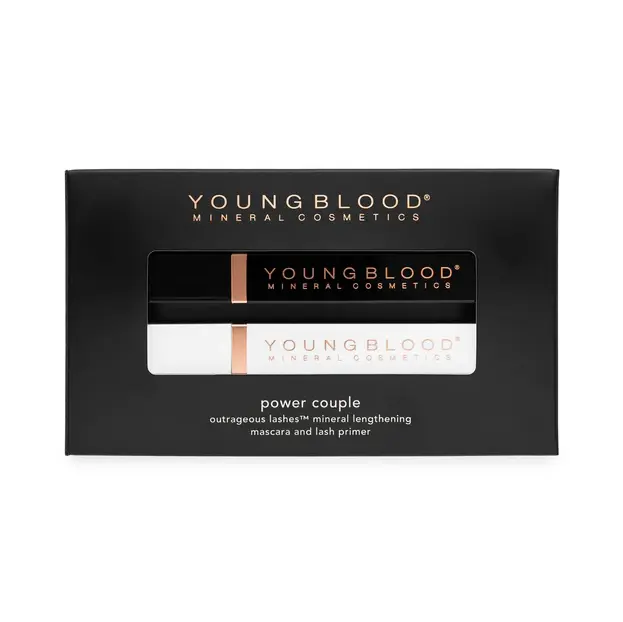 Youngblood Cosmetics Power Couple Mineral Lengthening Mascara and Mascara Primer Duo