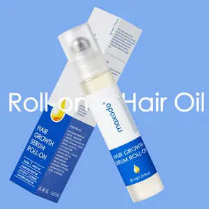 Maxodo Mess-Free Hair Growth Scalp Serum Roll-On - Rosemary, Redensyl & Anagain - 30ml - For Thinning Edges - Hair Growth Products,summervibes tiktokshopspringglowup
