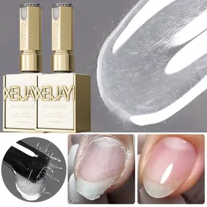 2PCS*15ML Nail Fiber Repair Glue 2 Bottles - Alcohol-Free, Long-Lasting Thickening and Strengthening Formula for Nail Art, Nail Strengthening and Repair, Product