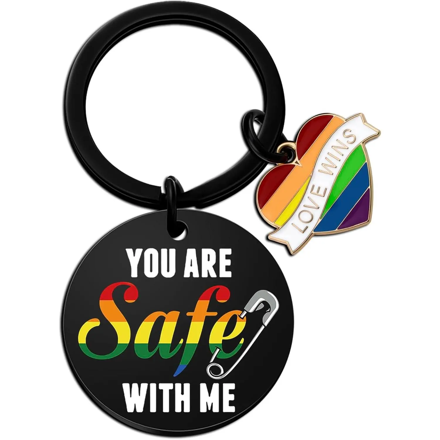 Gay Keychain Gay Pride Gifts LGBT Keychain Lesbian Gift Valentines Day Christmas Birthday Gifts