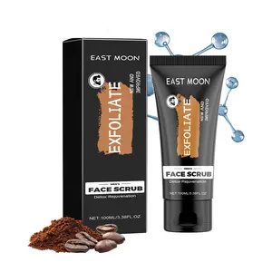 Men's Exfoliating Face Scrub for Deep Skin Cleansing, Refreshing and Non-Tightening Exfoliator for Smooth Skin