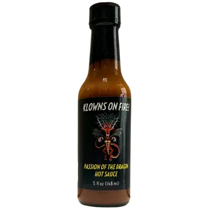 Klowns On Fire Gourmet Sauces Passion Of The Dragon Hot Sauce Flavor Taffy