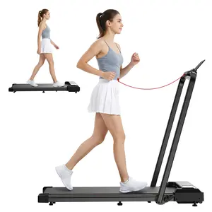 【Free Yoga Mat Gift】Walking Pad with Handle Bar 2 in 1 6.2 MPH Under Desk Treadmills with Gym Mat 2.5 HP Folding for Home Office Folding Treadmill with Remote & Touch Control for Home Free Mat & Winter Knee Warmers SpringStatements