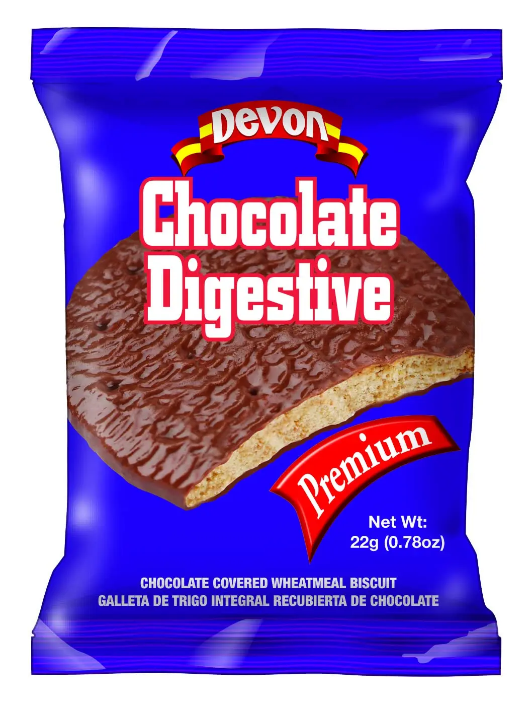 (12 Pk) Devon Chocolate Digestives - 22g