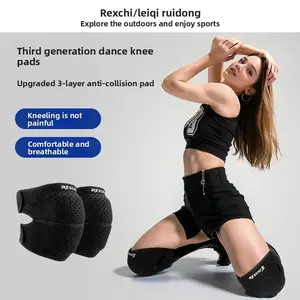 Outdoor Sports Knee Pads for Running, Motorcycle Riding, Mountaineering, Roller Skating, Dance & Fitness – Thickened Anti-Collision Protective Gear