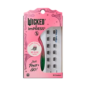 WICKED X imPRESS Falsies Self Adhesive Lash Clusters | Ozspresso