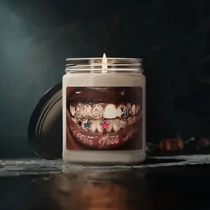 Album Cover Scented Candle, 9oz - Immersive Aromas for Relaxation, Music Lover Gift, Home Decor, Soy Wax Candle, Hand Poured Glass Fragrance Cozy Traditional