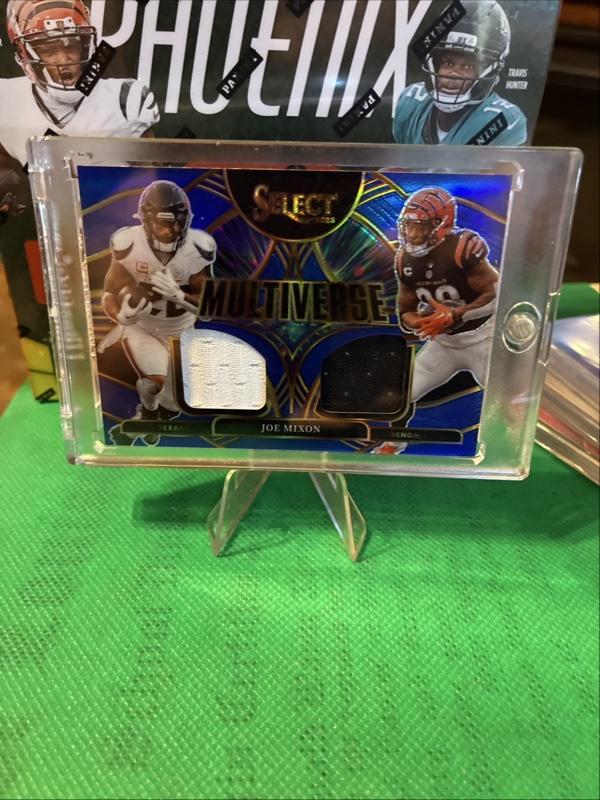 Panini 2025 Select Football Mega Box Featuring 10 Black & Green Prizm Shocks per Box 42 Total Cards NFLPA Licensed