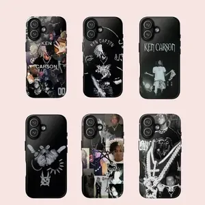 Ken Carson Tour 2026 Phone Case, Rap Fan Gift,Suitable for iPhone 17/16/15/14/13/12/11 Pro Max/Plusand Samsung Galaxy S23-25, shock-absorbing, anti-drop protective case,
