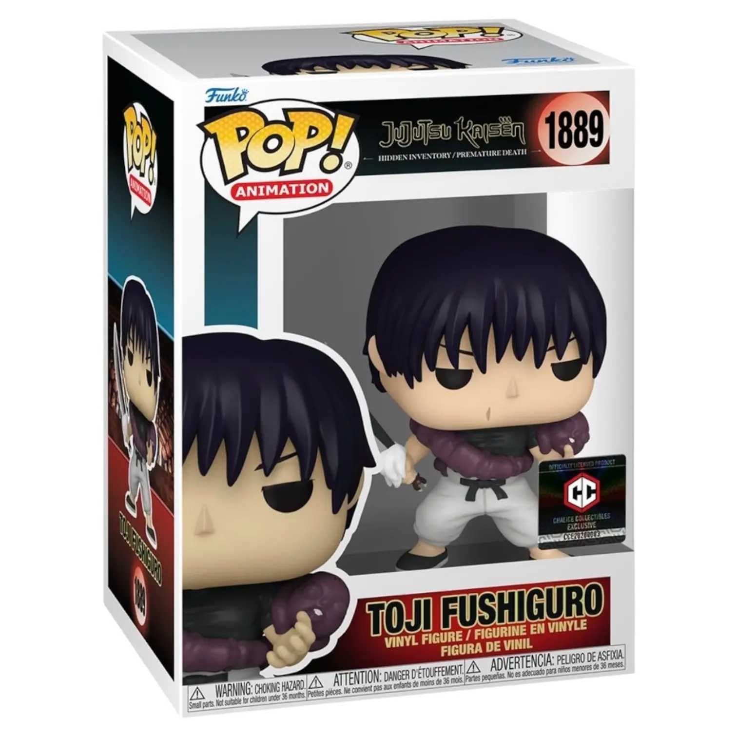 Funko Pop! Jujutsu Kaisen: Toji (Exclusive) #1889