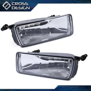 CROSSDESIGN Replace Pair Fog Light Bumper Lamp Fit For 06-10 Ford Explorer 08-10 Sport Trac