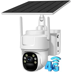 4G LTE Security Camera, Wireless Solar Powered No WiFi Needed Outdoor Camera Built-in SIM Card,Pan Tilt, 2K HD Night Vision,2-Way Talk,Motion Detection, Remote Access