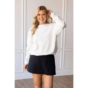 IVORY - ESSENTIAL CORDED CREW