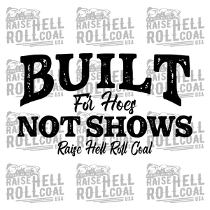BUILT FOR HOES STICKER
