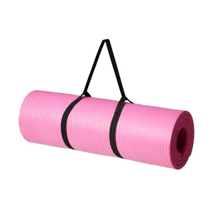 Yoga Mat, 68-inch × 24-inch Non-Slip Exercise Mat, 4-mm-Thick Gym Mat, Ideal for Fitness and Stretching, Suitable for Schools and Yoga Studios