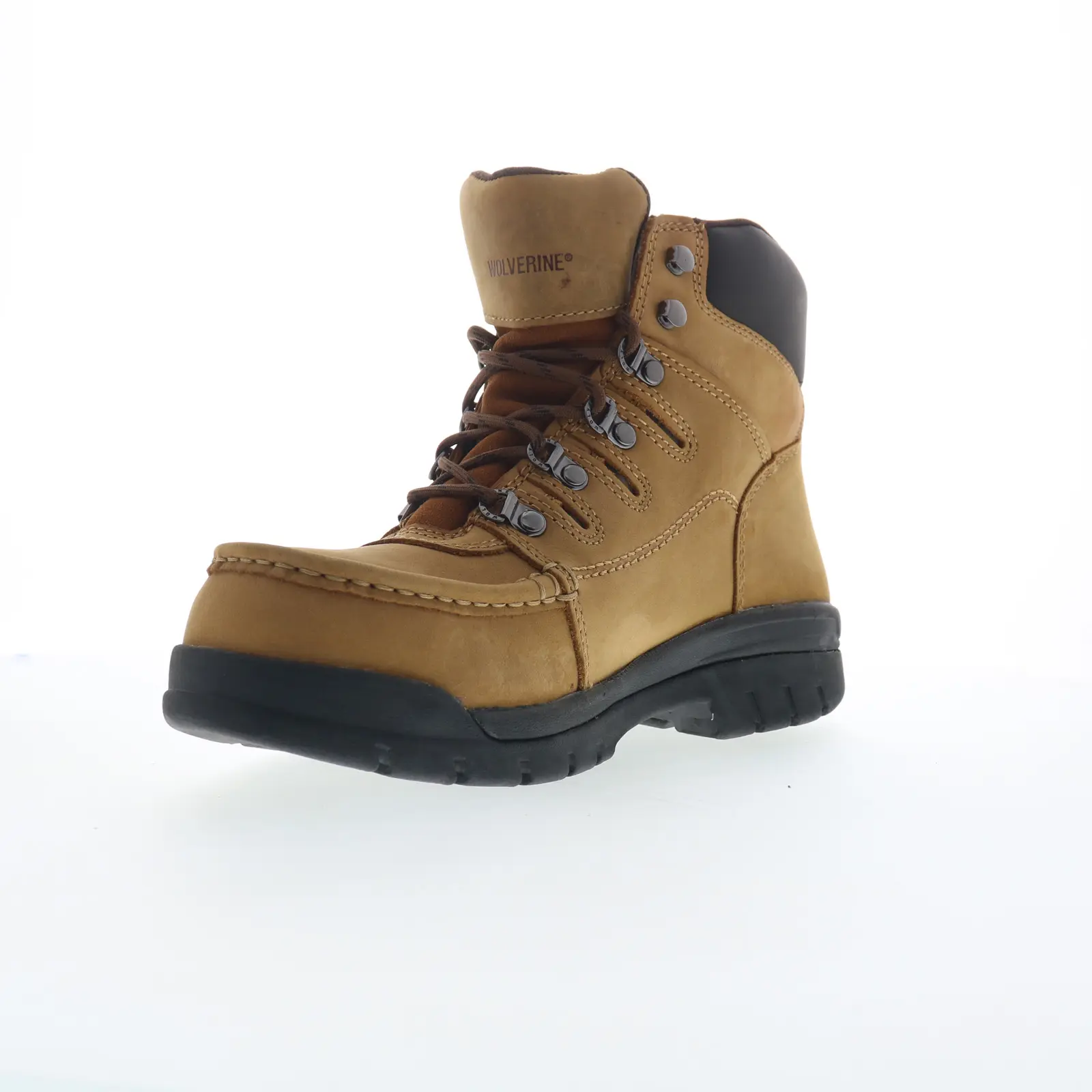 Wolverine Potomac Mens Steel Toe Boots W04349 ASTM Rated Nubuck Leather Size 9EW Wolverine Potomac MT Steel Toe 6 main image 2