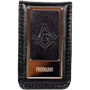 Masonic Freemason Insignia Folding Money Clip