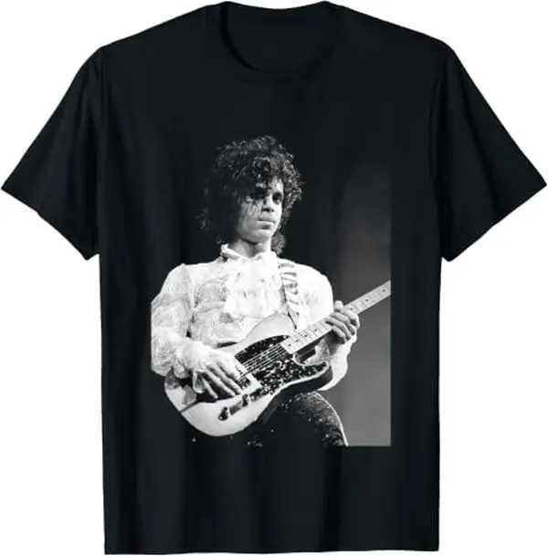 Prince Performing Live Purple Rain Tour 1984 T-Shirt