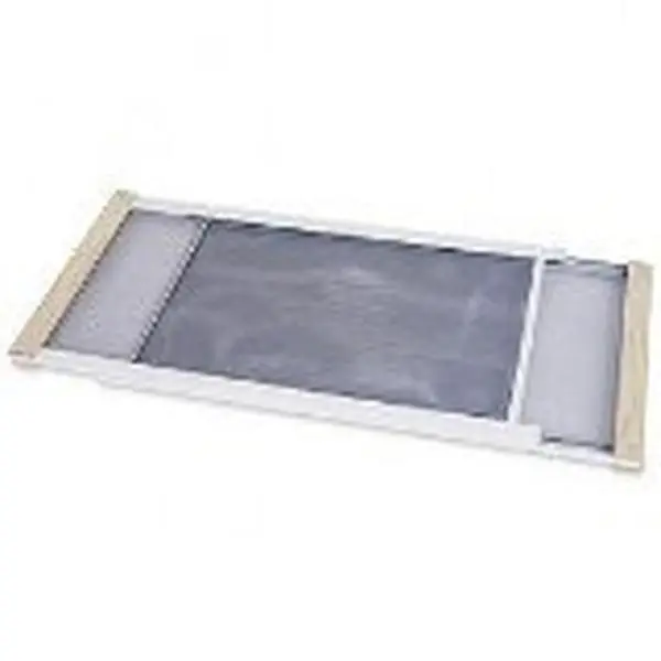 AWS1045 Adjustable Square Window Screen - 10x45 in, Wood & Metal, Durable Construction, Extra Sturdy Tenoned Corners, Pack of 12, 10 X 45 In, Double Nailed