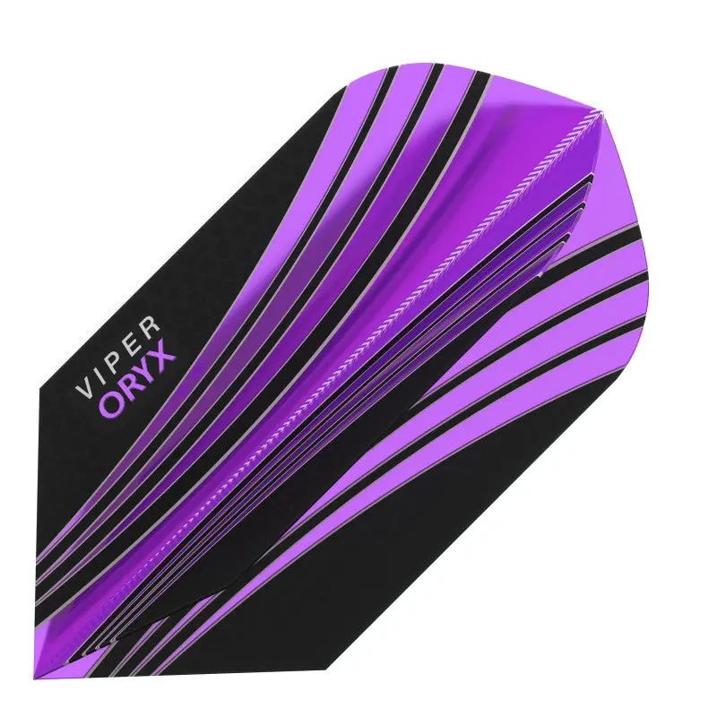 V-100 Flights Oryx Slim Purple/Black Dart Flights V-100 Flights Oryx Slim Purple/Black Dart Flights