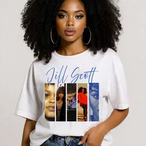 Jill Scott Album Cover Unisex Tee, Retro Music Fan Gift, Unisex Shirt, Gift For Fan 6B9