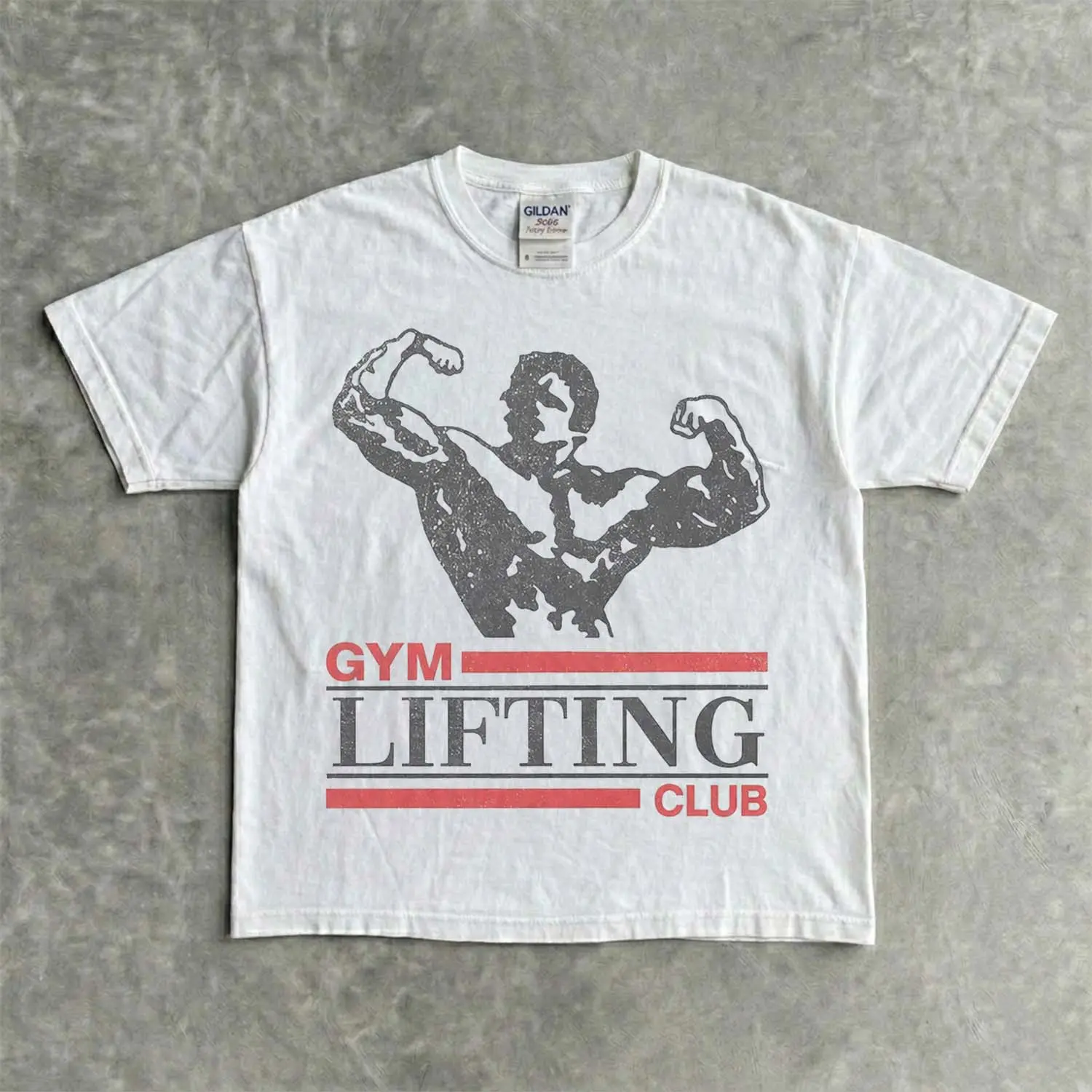 Gym Lifting Club T-Shirt | Bodybuilding Graphic Tee | Fitness Workout Shirt | Vintage Gym Tee | Unisex Streetwear